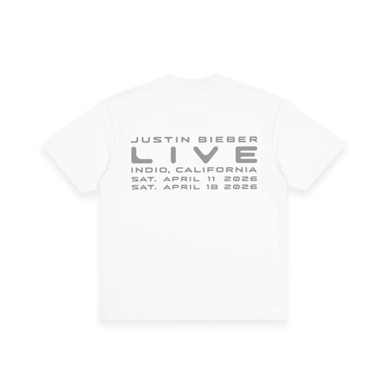 LIVE TEE back