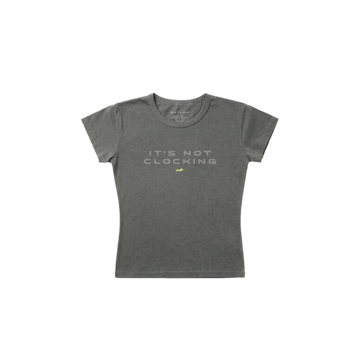 NOT CLOCKING BABY TEE