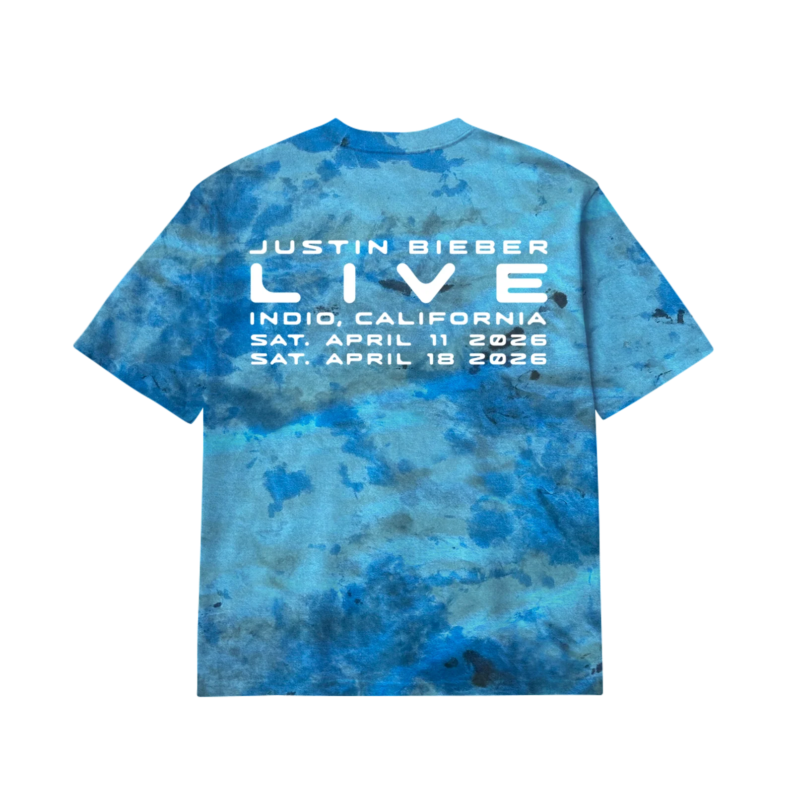 TIE DYE TEE - BLUE